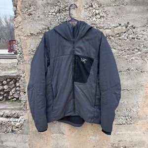 Arcteryx Men's Proton LT Hoody Black Soft shell Full Zip Jacket Sz L